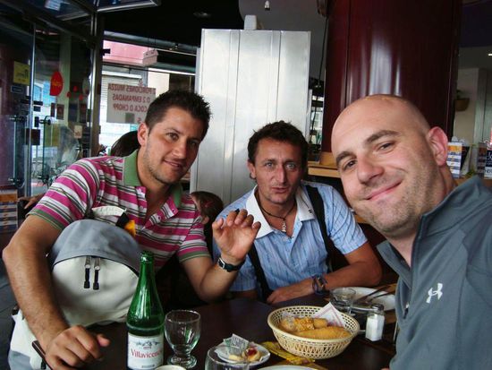 Goodbye Empanadas. Bye, bye Ronny y Marc