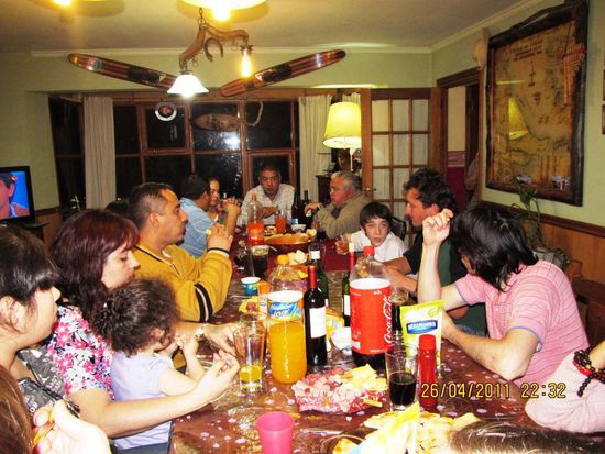 Geburtstagsfeier in Ushuaia...