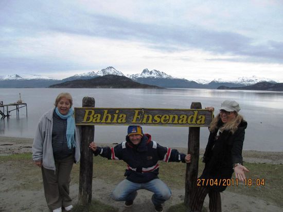 Am Bahia Ensenada im Nationalpark von Ushuaia