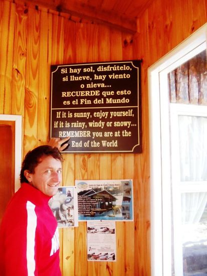 Auf dem Weg zum Campo gab's einen kurzen Halt bei den Las Cotorras