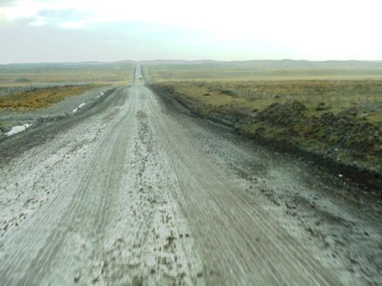 Rutschig, glitschig und holperig