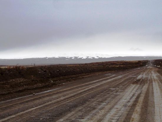 Unterwegs über einen Pass zur Argentinischen Grenze