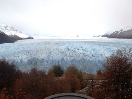 Der Perito-Moreno-Gletschter in Nationalpark Los Glaciares. Der Nationalpark gehört zum UNESCO Weltnaturerbe.