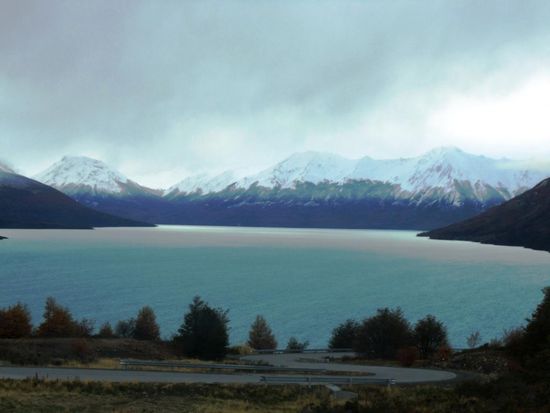 Rückfahrt vom National Park nach El Calafate