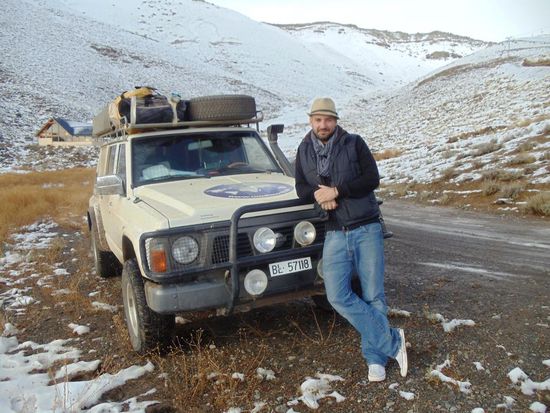 Am nächsten Tag machten Paul und ich noch einen kleinen Ausflug ins Skigebiet von El Calafate. Cool man