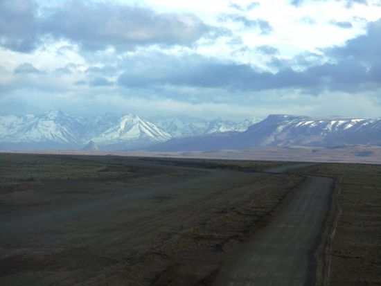 Wieder einmal unterwegs im Nichts nach Perito Moreno. Die Ortschaft ist hunderte von Kilometer vom bekannten und gleichnamigen Gletscher entfernt. Da gibts dann schon manchmal lustige Geschichten über die Verwechslungen.
