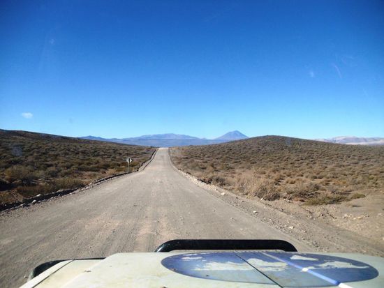 Dann kam die Schotterpiste