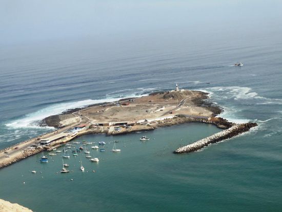 Blick vom El Morro in Arica