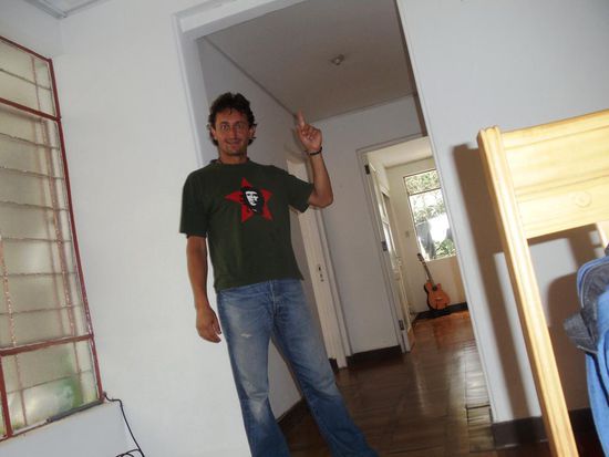 Ich grüsse von Miraflores aus der Wohnung von Valentino