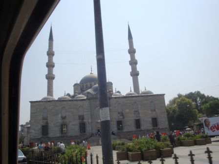 Blaue Moschee von Istanbul, welche nur wenige Schritte von unserem Appartement entfernt ist
