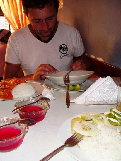 Unser sechs Soles Menü in Lima. Yummeee