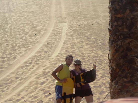 Heil und spassig unten angekommen..