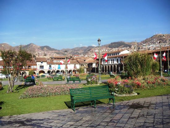 Cusco am Plaza de Armas