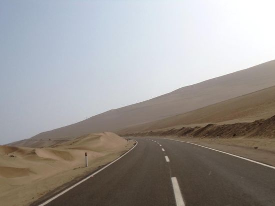 ..auf die Küstenstrasse