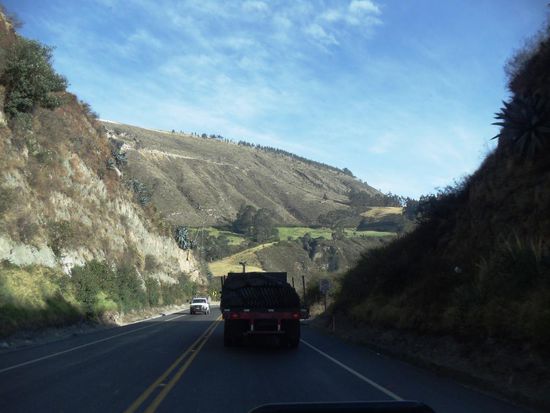 Die letzten Kilometer in Ecuador