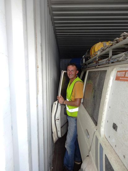 Fertig, aussteigen und..