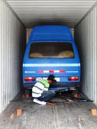 Dieselbe Prozedur bei Fabian und Johanna mit ihrem VW