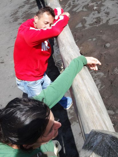 Macht müde, so ne Tour mit den beiden Bündnern..