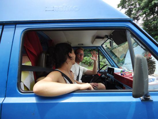 Nach dem Mittag haben's wir dann geschafft; wir sind Nicaragua