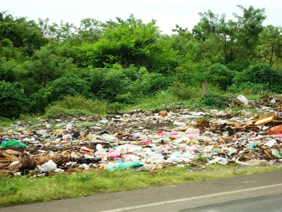 Leider sieht es meistens ausserhalb einer Ortschaft so aus