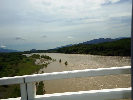 Überquerung des Rio Dulce
