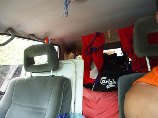 Ich bin weiterhin gesund, vollbepackt und