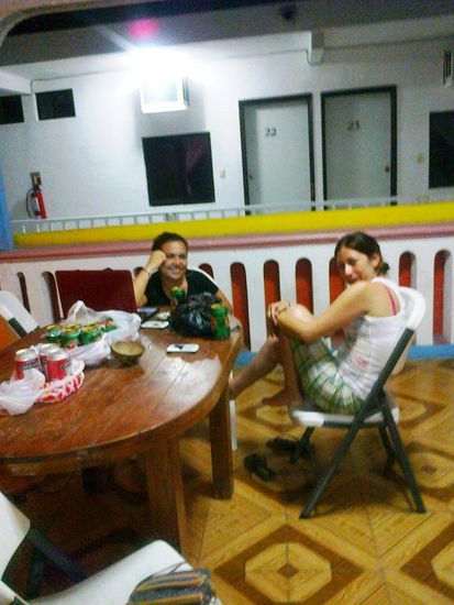Dayana und Chapis, meine Hostelfreunde