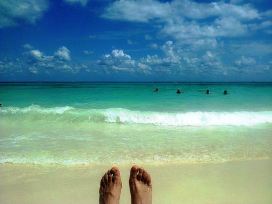 und dann liegen, lesen und geniessen