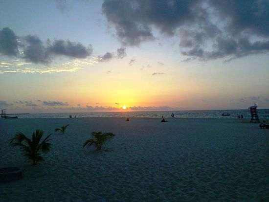 Sonnenaufgang in Playa del Carmen