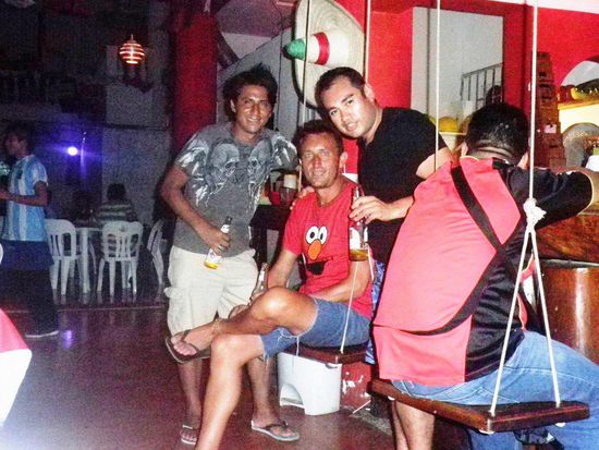 Abschlussabend mit Alex und Pedro