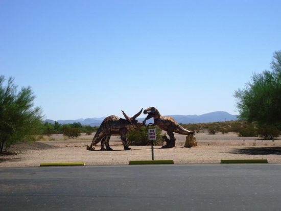 Und dann mitten in der Wüste...