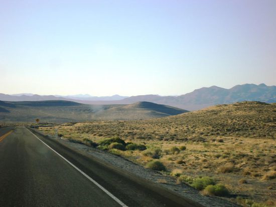 Dann von Reno aus, ab durch die Wüste