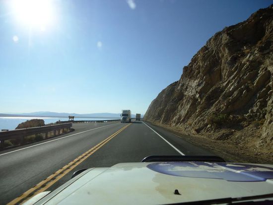 Vorbei am Walker Lake