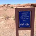 Übernachtung auf der Meteor Rest Area in Arizona