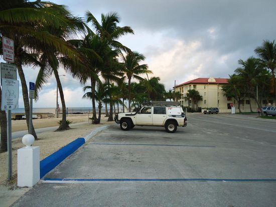 Ankunft Morgen früh in Key West
