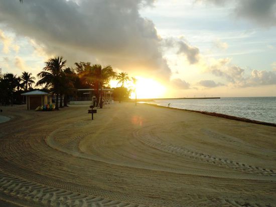 ...und frisch präparierter "Piste"