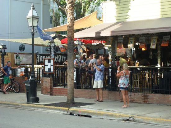 Eine der vielen Bars an der Duval Street