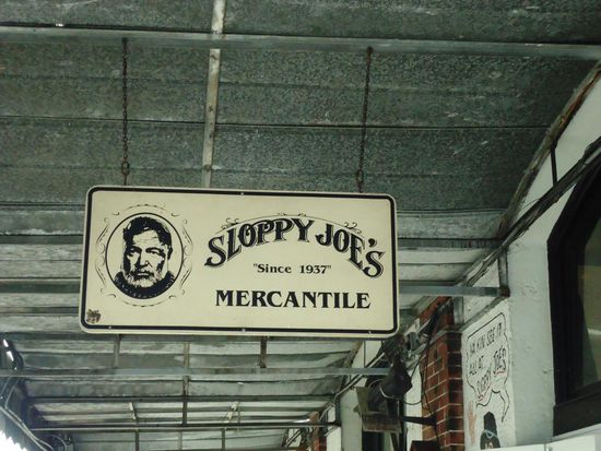 Natürlich darf der Sloppy Joe's auch nicht fehlen