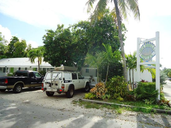 Auch das Auto hat seinen geschützten Parkplatz