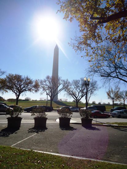 Und hier in der Nähe des Obelisk konnte ich....
