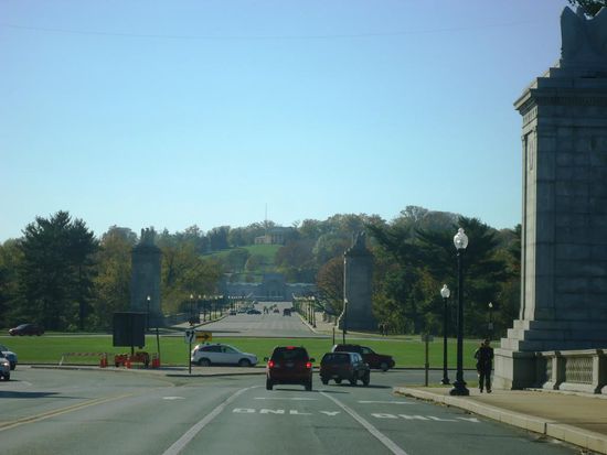 Nach zwei Stunden gehts dann auch schon wieder weiter in Richtung Norden