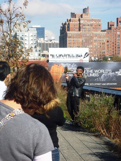 Skywalk in Manhattan