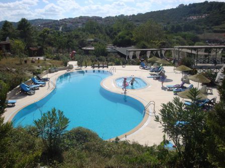 Haben den Pool zwar nie benutzt, aber ein Foto wars trotzdem wert.
