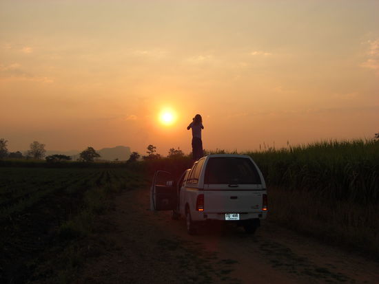 ...morgens um 7 Uhr in Thailand...