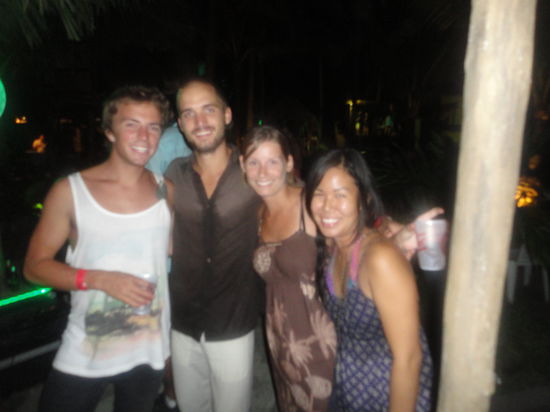 party am strand mit ann und chris