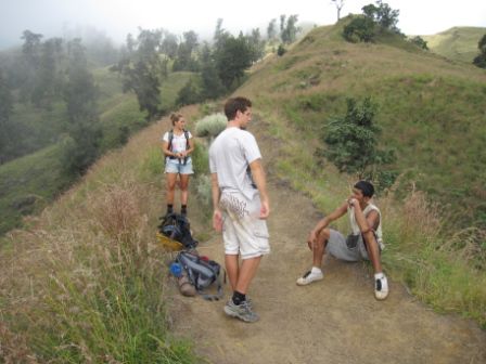 Julia, Hannes und unser Guide