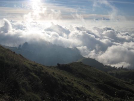 Ueber den Wolken...