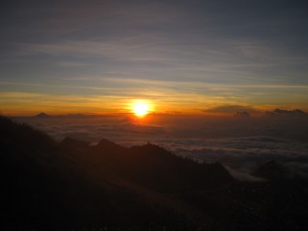 Sunset...