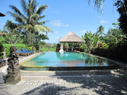 Unser Pool in Ubud