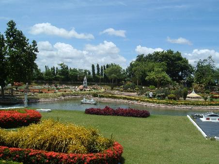 Und eine übersicht über die Gartenanlage mit dem Thailändischen Teil - wirklich beeindruckend.